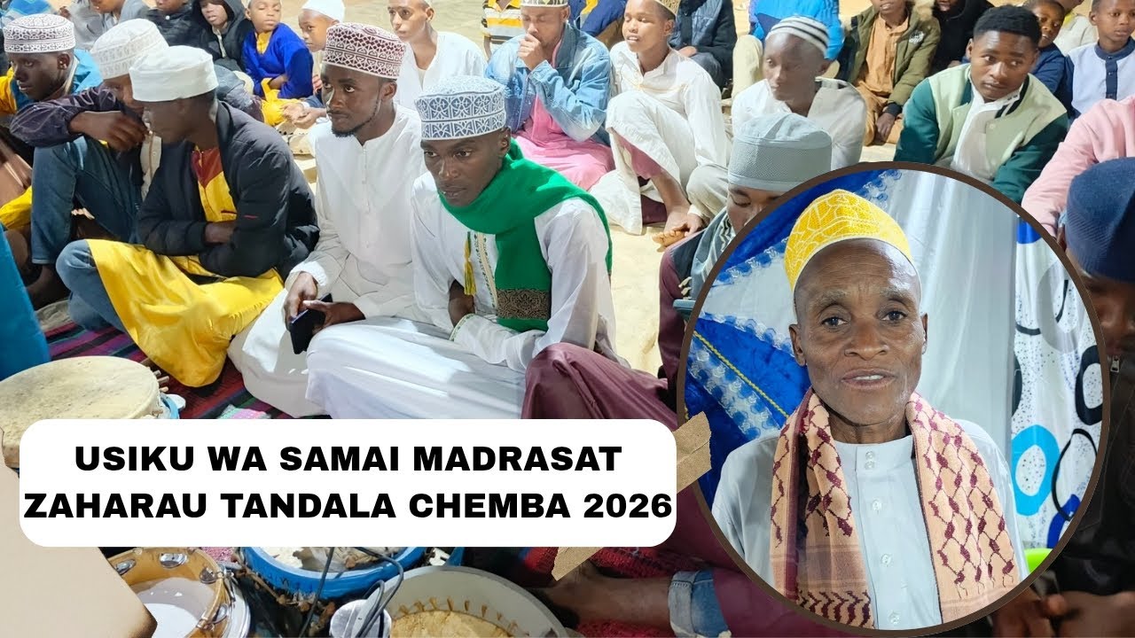 LIVE 🔴 USIKU WA SAMAI MADRASAT ZAHARAU TANDALA CHEMBA TAR 07 FEB 2026