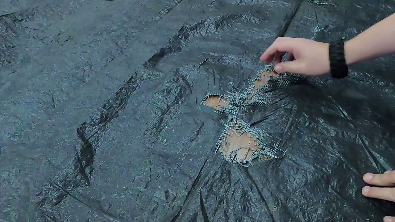 Dicas - Reparar toldo rasgado em campo