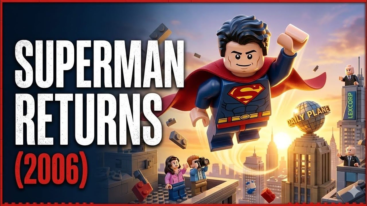Superman Returns (2006) Reimagined in LEGO | Emotional Cinematic Story