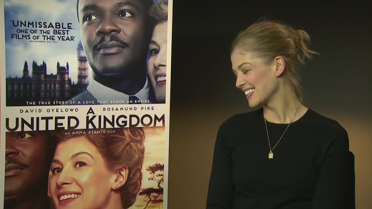A United Kingdom: Rosamund Pike talks interracial love