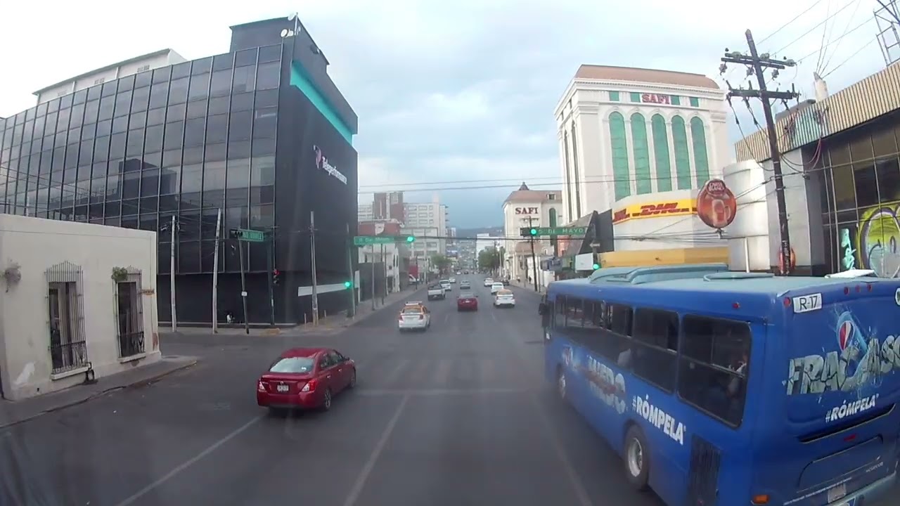 Saliendo de Monterrey Nuevo León en Transpais Vista parte 1