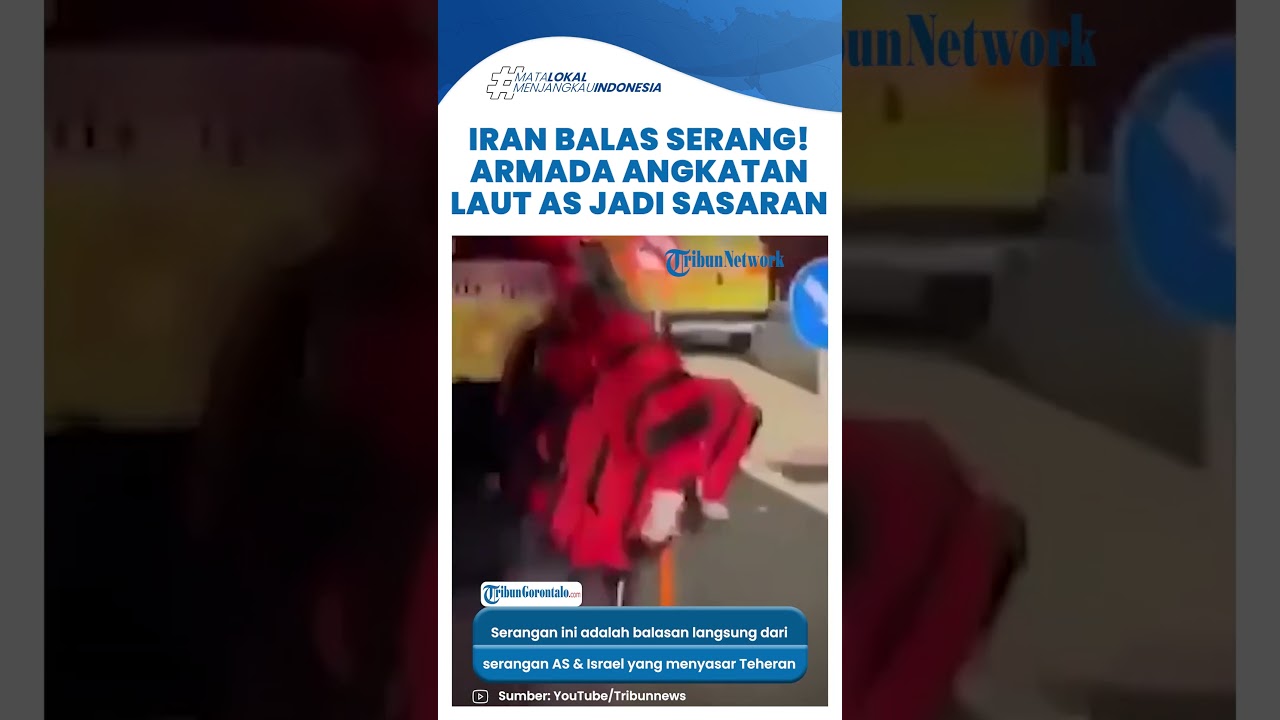 IRAN SERANG BALIK! Kapal Angkatan Laut AS Digempur Rudal, Armada Kelima di Bahrain Jadi Target