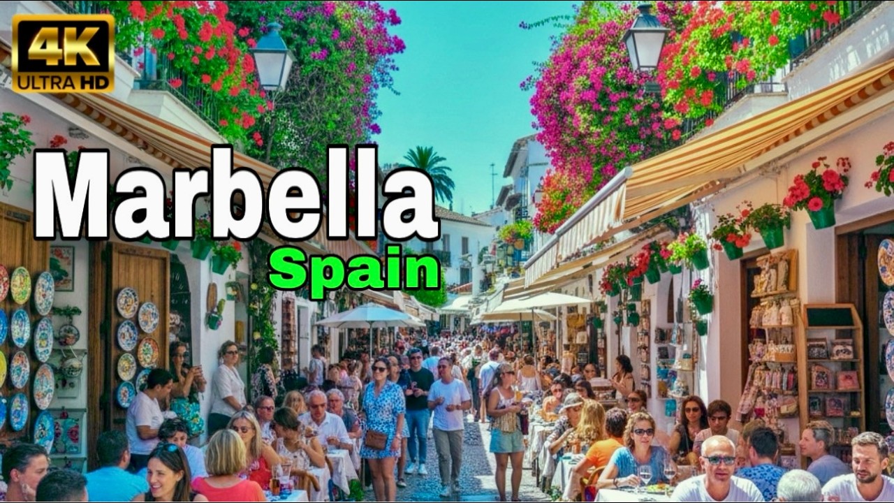 Exploring Marbella's Historic Heart: Old Town Charm in October 2025 [4K]