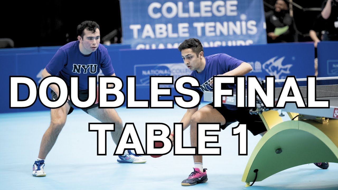 2023 Nationals - Doubles Finals - Table 1