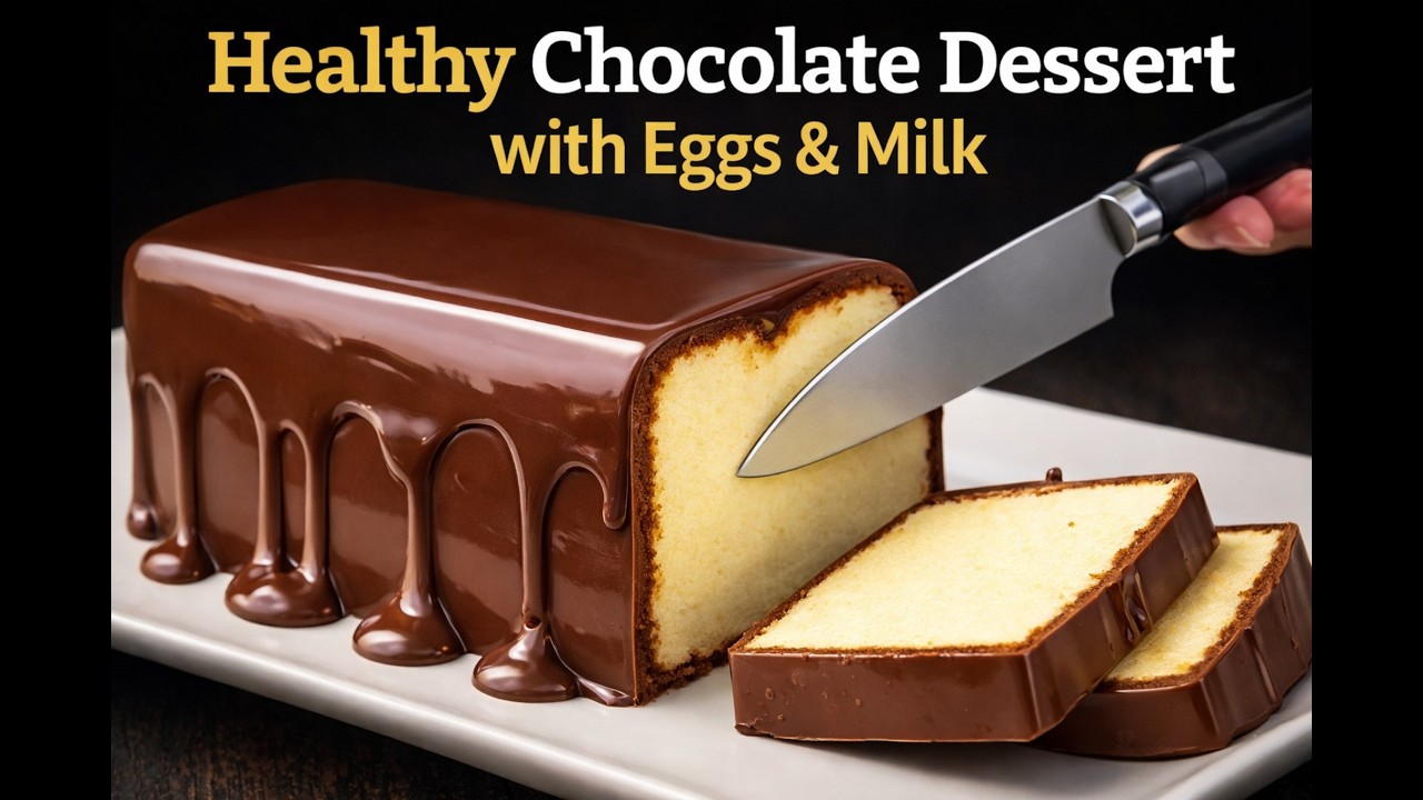 Easy Nutritious Chocolate Dessert | Made with Eggs, Milk & Condensed Milk