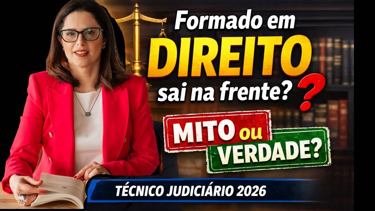 TRT TJ TJ: É preciso ter faculdade de Direito para ser Técnico Judiciário?
