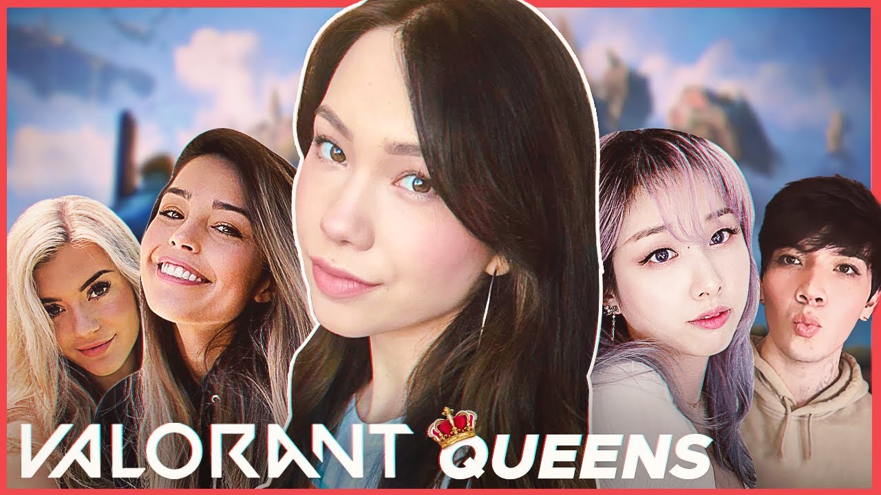 VALORANT squad with my queens ft. Valkyrae, Brookeab, Starsmitten & Masayoshi