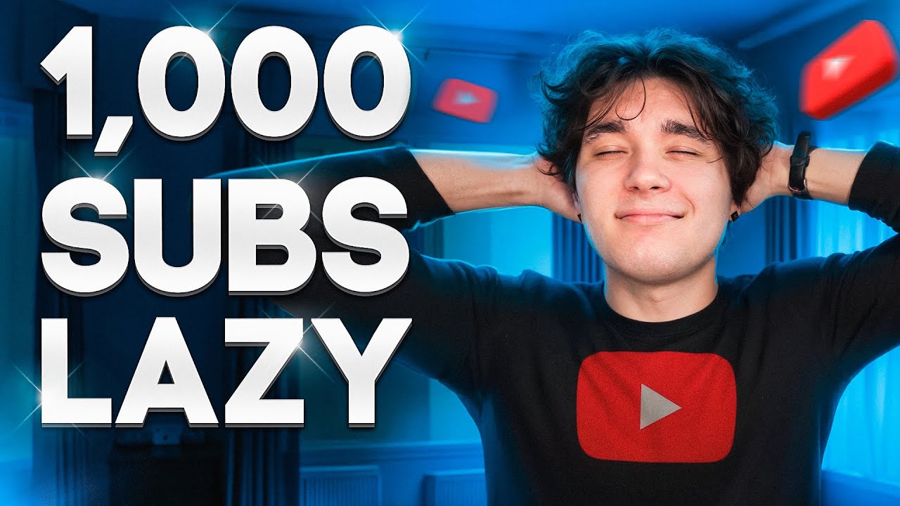 How To Get Your First 1,000 Subscribers on YouTube (LAZY METHOD)