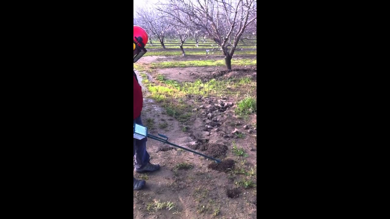 Gopher hole explosion