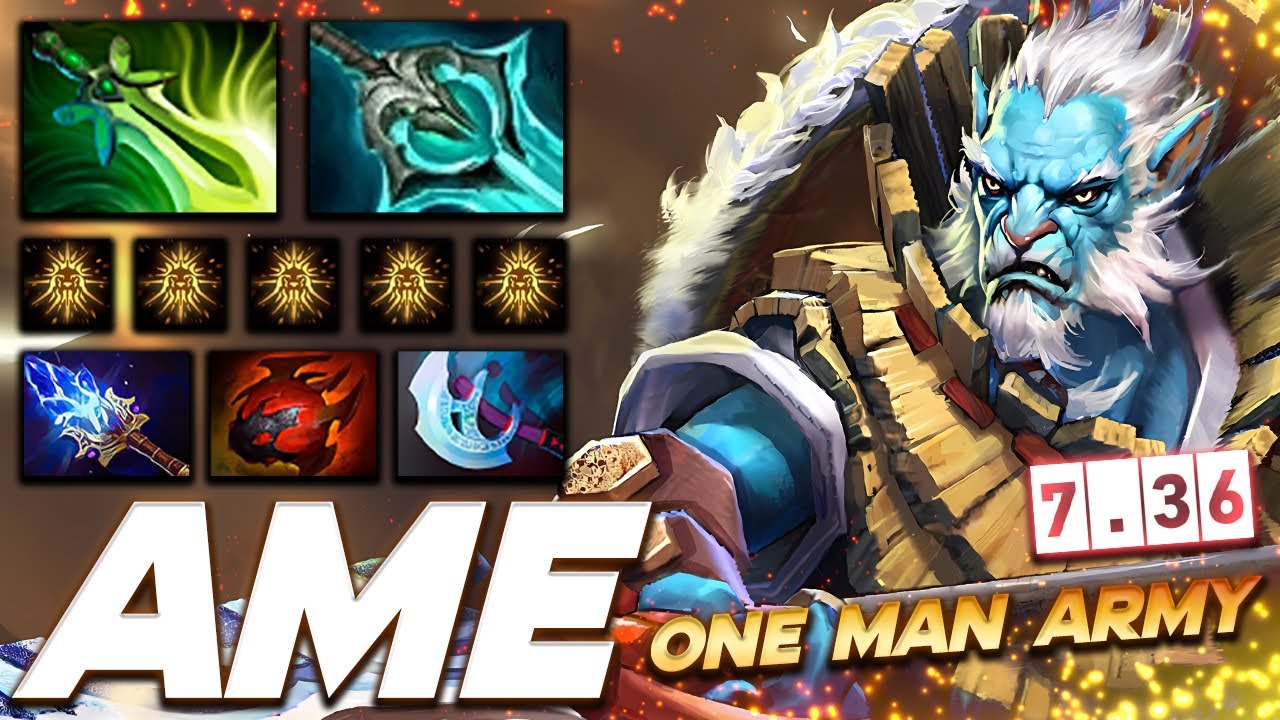 Ame Phantom Lancer 7.36 One Man Army - Dota 2 Pro Gameplay [Watch & Learn]