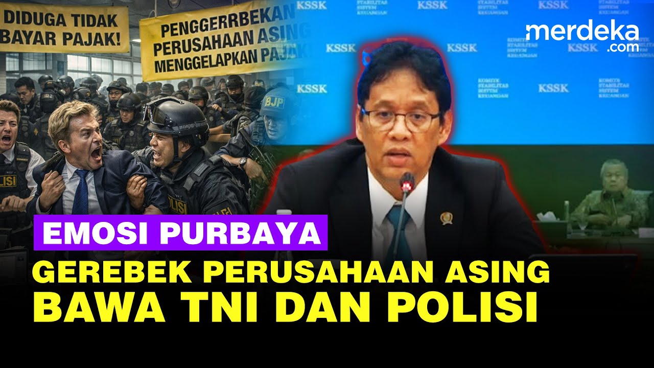 Emosi! Menkeu Purbaya Siap Bawa TNI Polisi Gerebek Perusahaan Asing Nakal