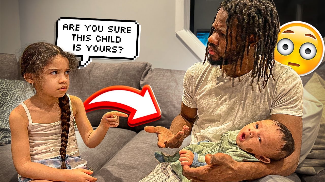 5yr Old Daughter Hint That DAD Should Get A DNA Test Because the Baby Is Not His !