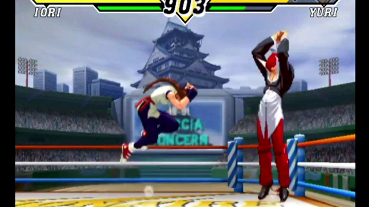 Capcom VS SNK 2 (Dreamcast) Arcade as Iori