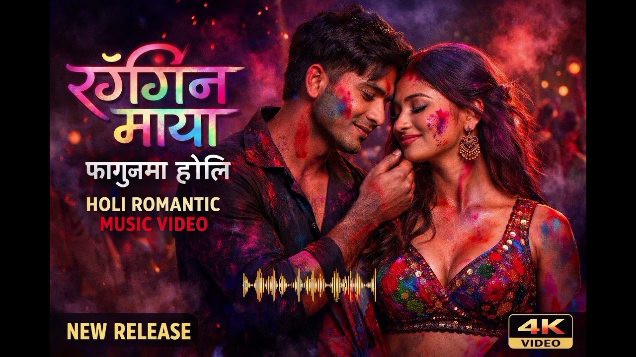 रङ्गिन माया Holi song #aimusicvideo #aivideo #ai #lovemusic #lovemusic #love #@natanporai @airrack 