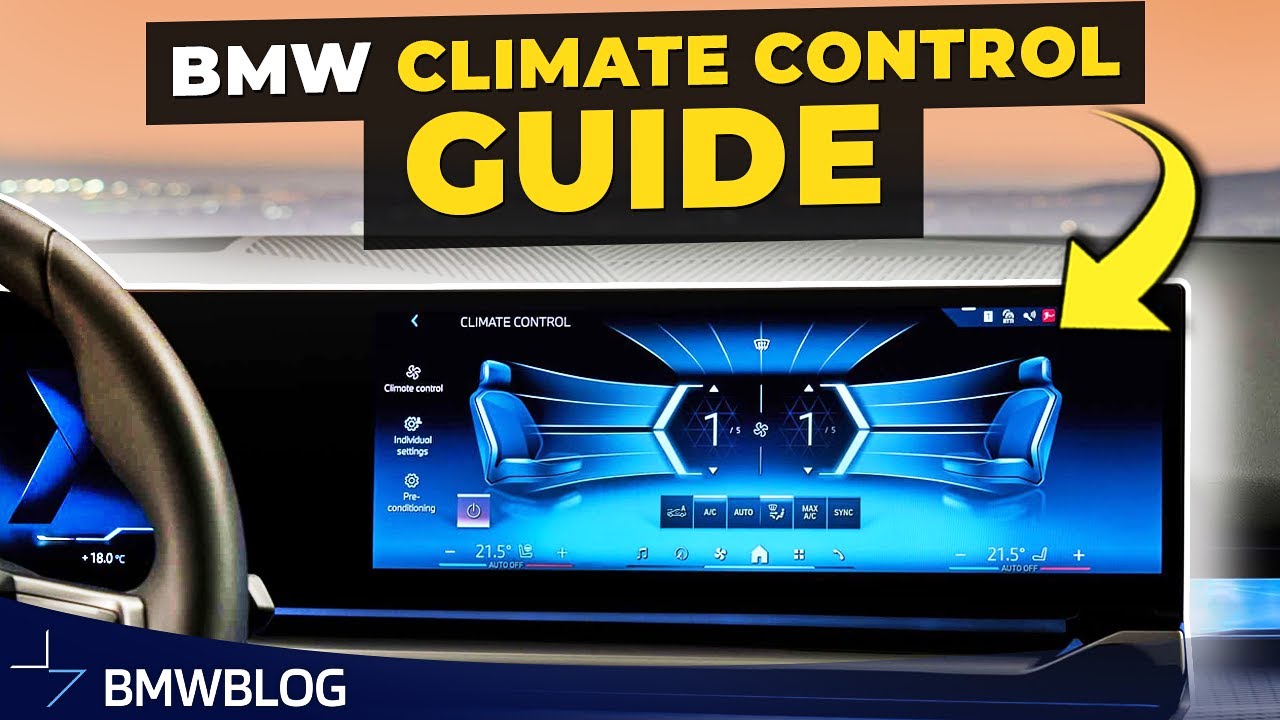 How To Use The Climate Control in Your New BMW - GUIDE