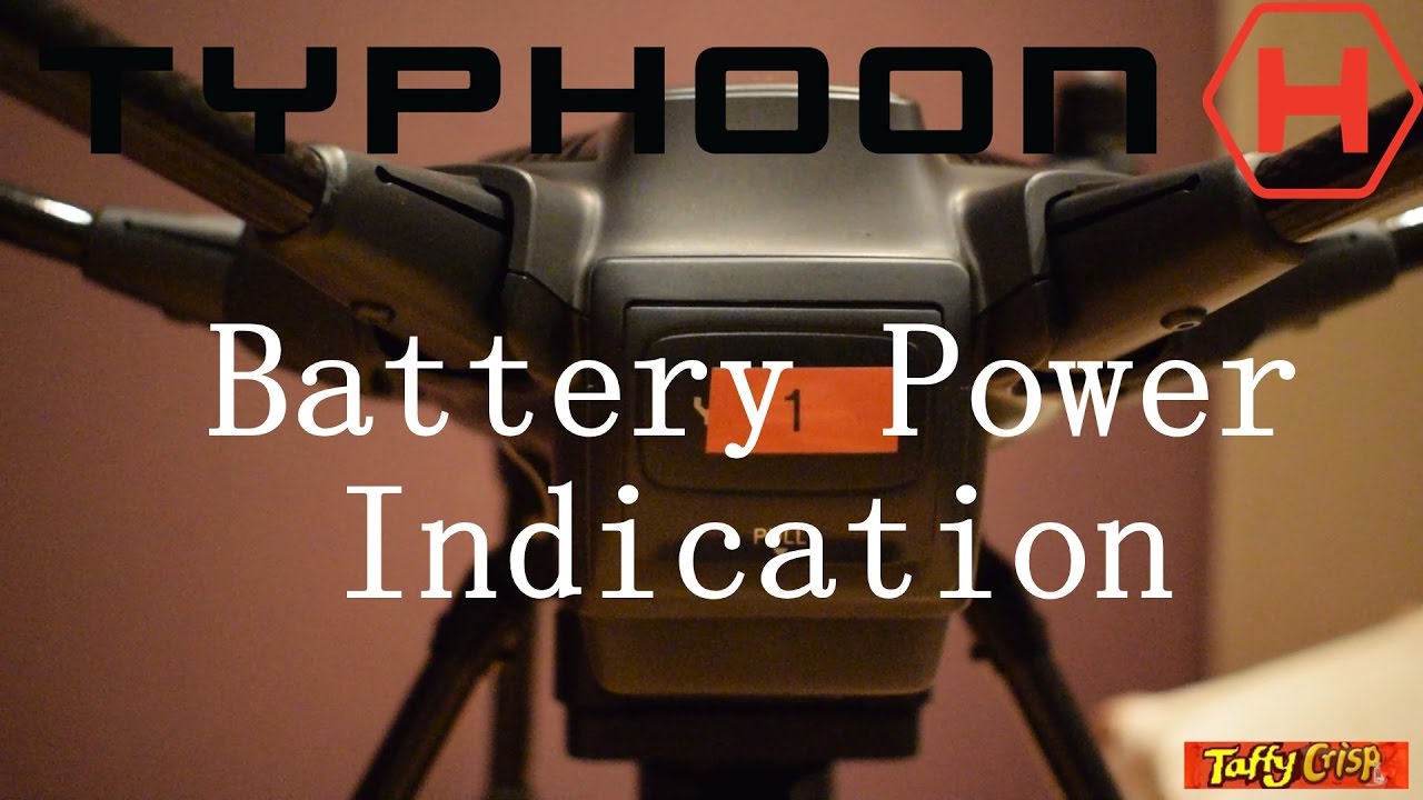 Yuneec Typhoon H Battery Power Indicator