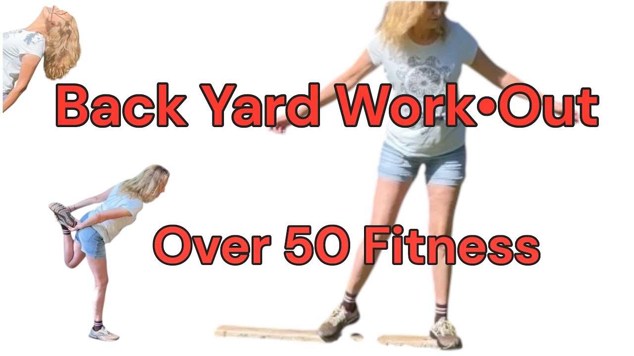 Backyard Workout | Improvised Fitness, Nature Vibes & Real-Life Moments 🌿💪