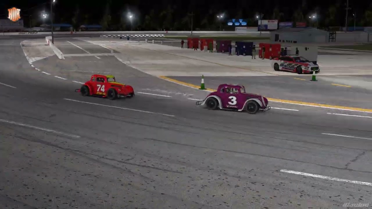 HDR Legends Ameriikan kierue Cup Langley Race 3 iRacing