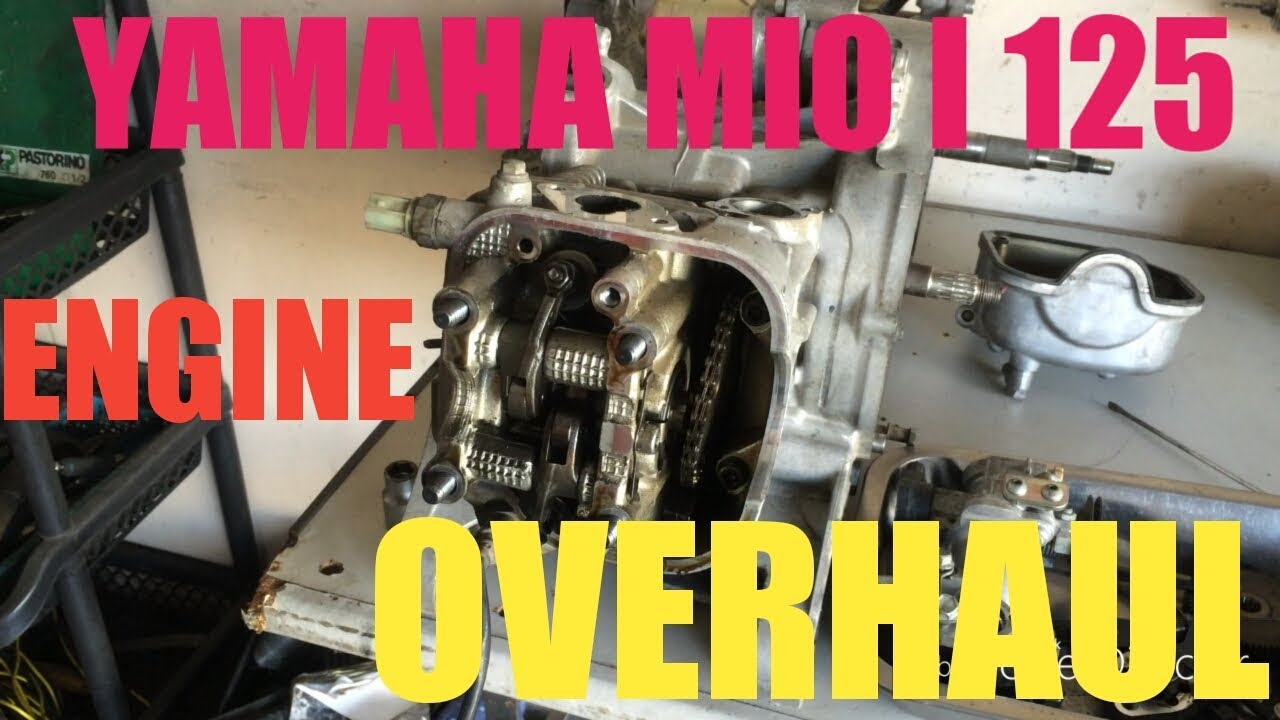 Yamaha MIO I 125 Engine Overhaul Removal /Mio Soul i 125/Mio i 125s