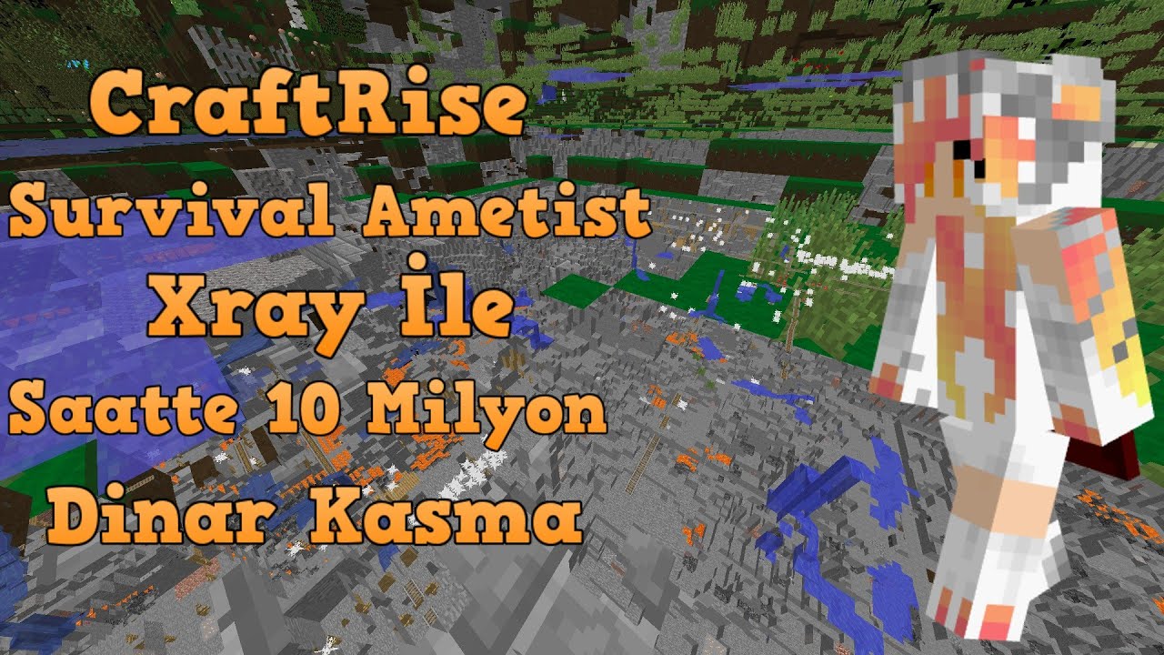CraftRise Survival Ametist Çalışan Tek Xray Hack Hile #survivalametist  #craftrise #craftrisehile