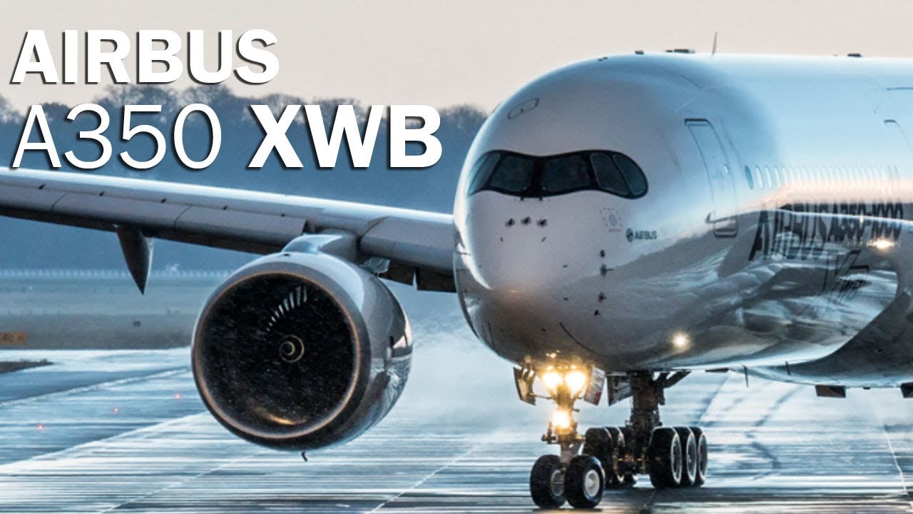 Airbus A350 — самый современный авиалайнер