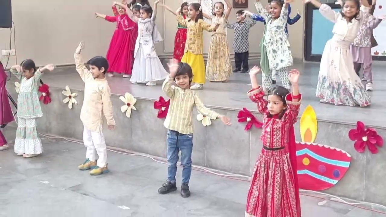 Sid school diwali dance