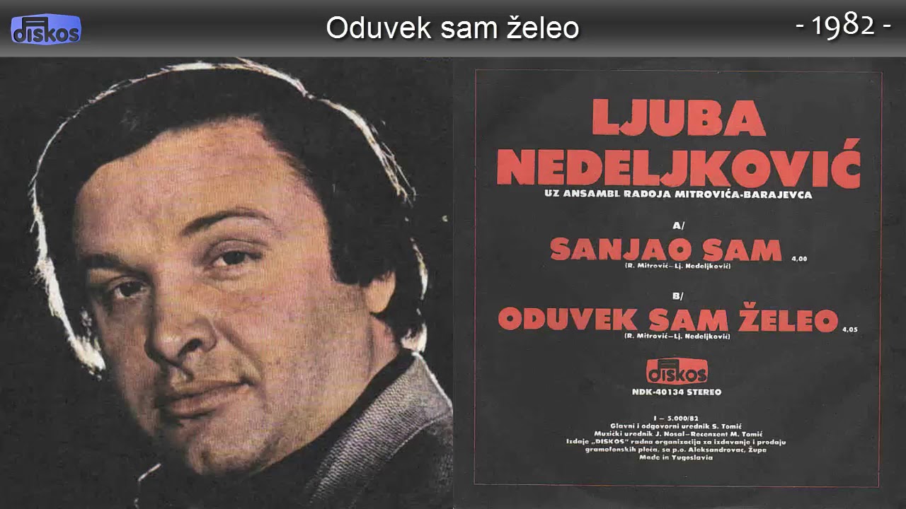 Ljuba Nedeljkovic - Oduvek sam zeleo - (Audio 1982)