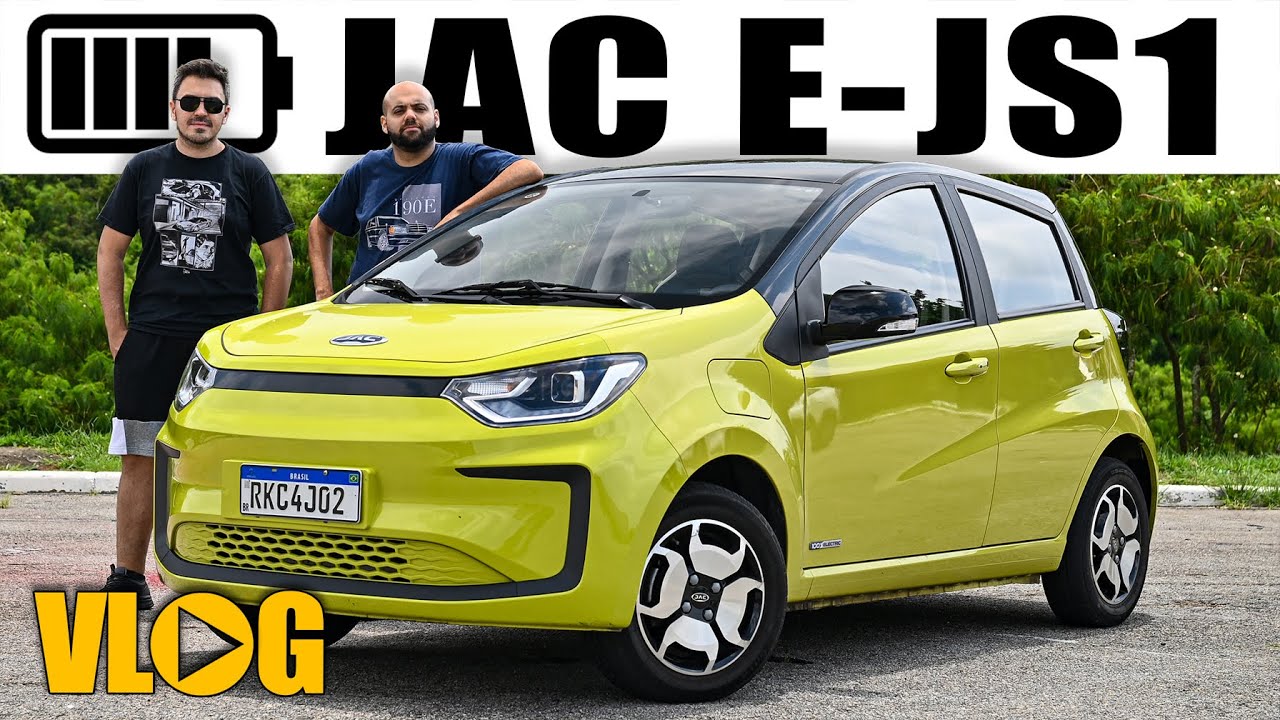 O elétrico mais barato do Brasil! O JAC E-JS1 passou pelo VLOG com ALMA AUTOMOTIVA!