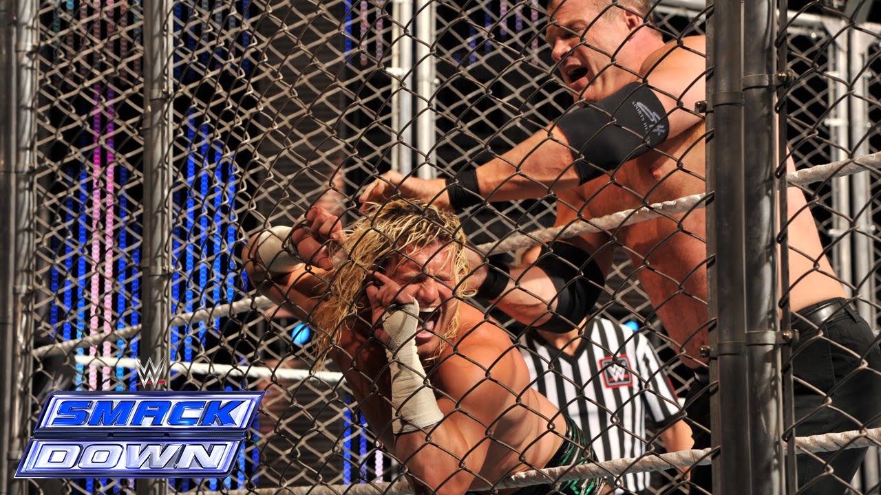 Дольф Зигглер против Кейна — матч в стальной клетке: SmackDown, 7 ноября 2014 г.