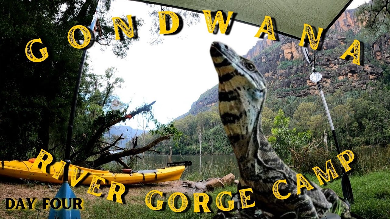 The Most Majestic Camp Spot in Australia's River Gorge . Kayak Camping in Gondwana DAY4