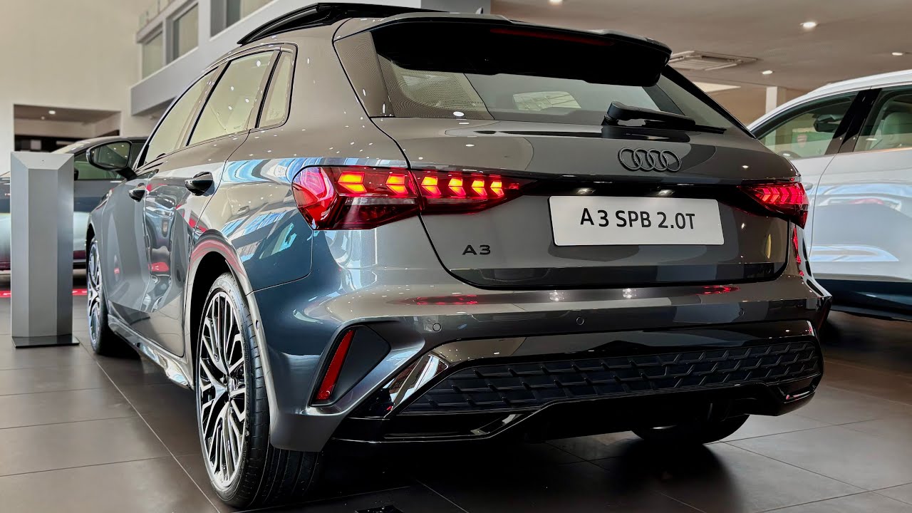 💥NOVO AUDI A3 SPORTBACK 2025 PERFORMANCE BLACK, COMPLETO VEJA!!!