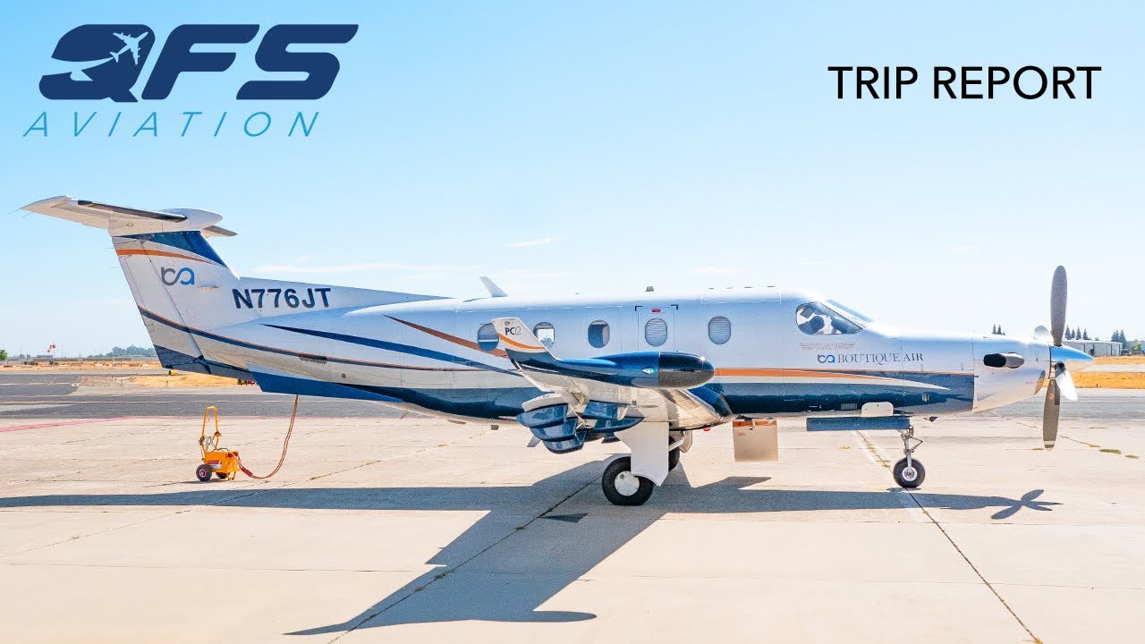 Boutique Air - Pilatus PC 12 - Sacramento (SMF) to Los Angeles (LAX) | TRIP REPORT