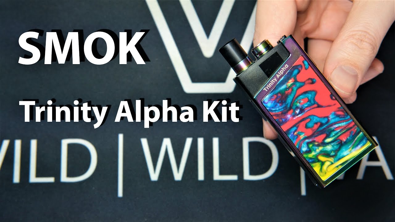 Trinity Alpha Kit by SMOK Unboxing / Showcase in 4k