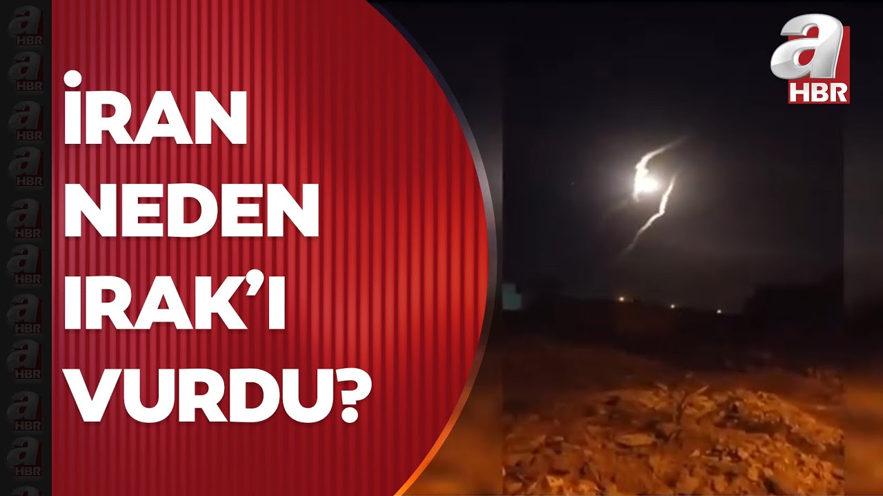 İran'dan Erbil'e füzeli saldırı! İran: Terörist grupların ve casusların karargahını vurduk | A Haber