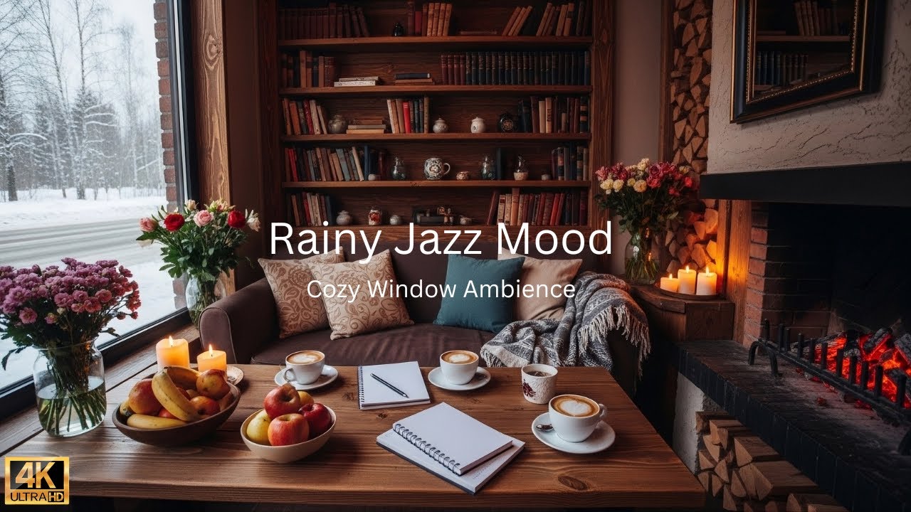 Soft Cafe Jazz for Reading 📖 Peaceful Background Music