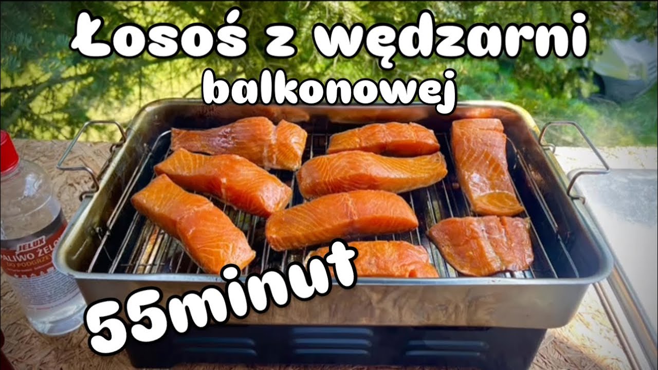 Łosoś z wędzarni balkonowej… prawidłowo przeprowadzone wędzenie…