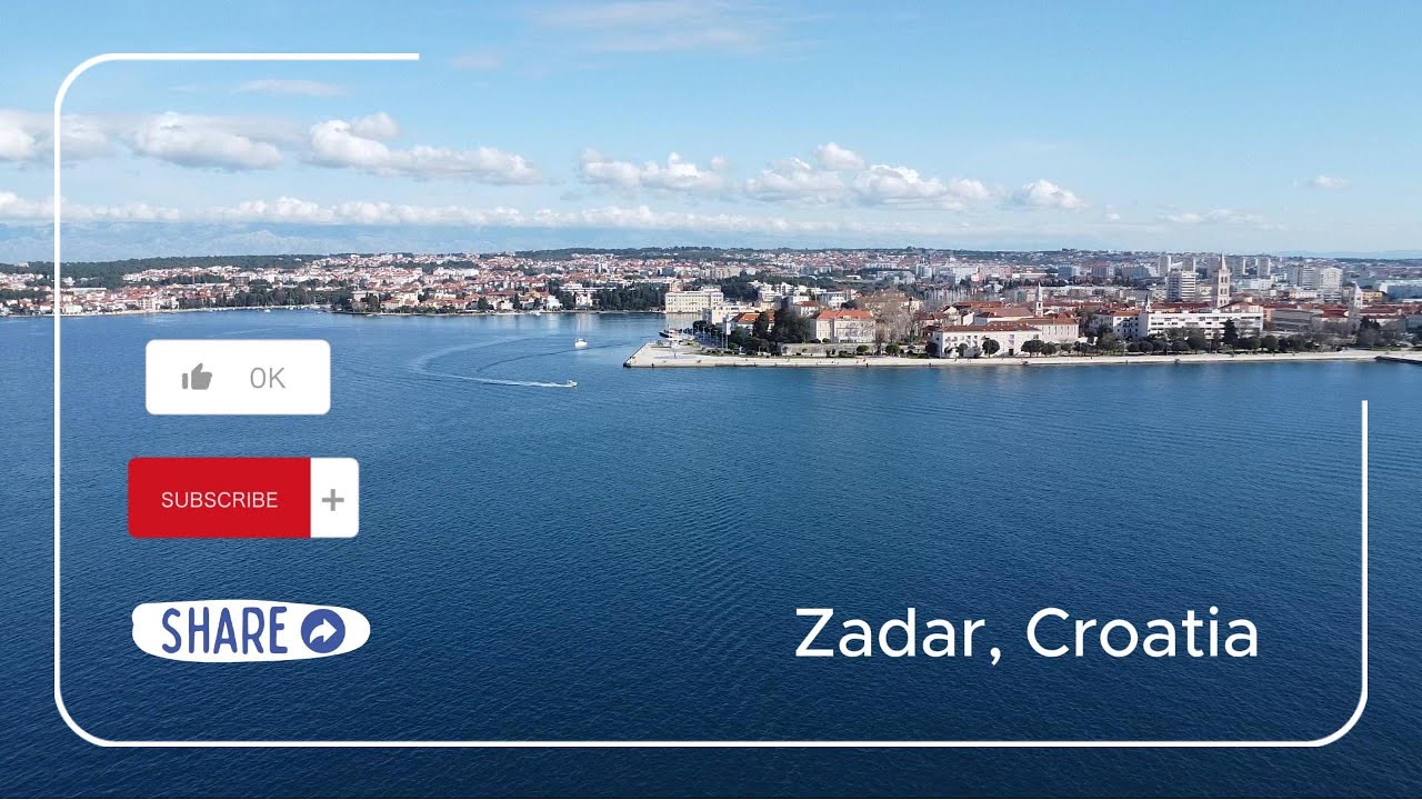 Zadar, drone
