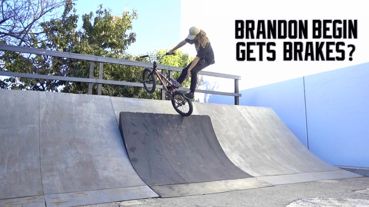 BRANDON BEGIN GETS BRAKES??