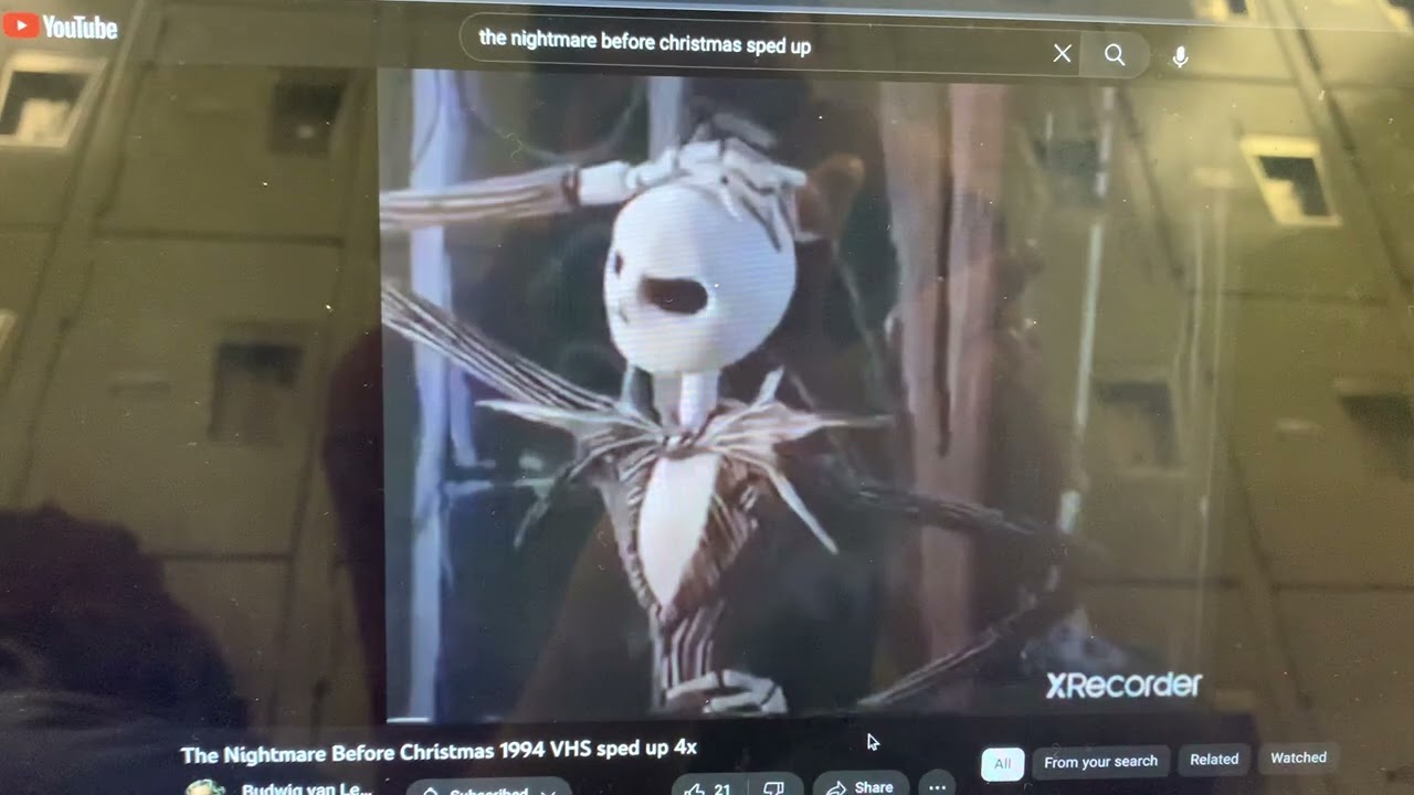 The Nightmare Before Christmas sped up