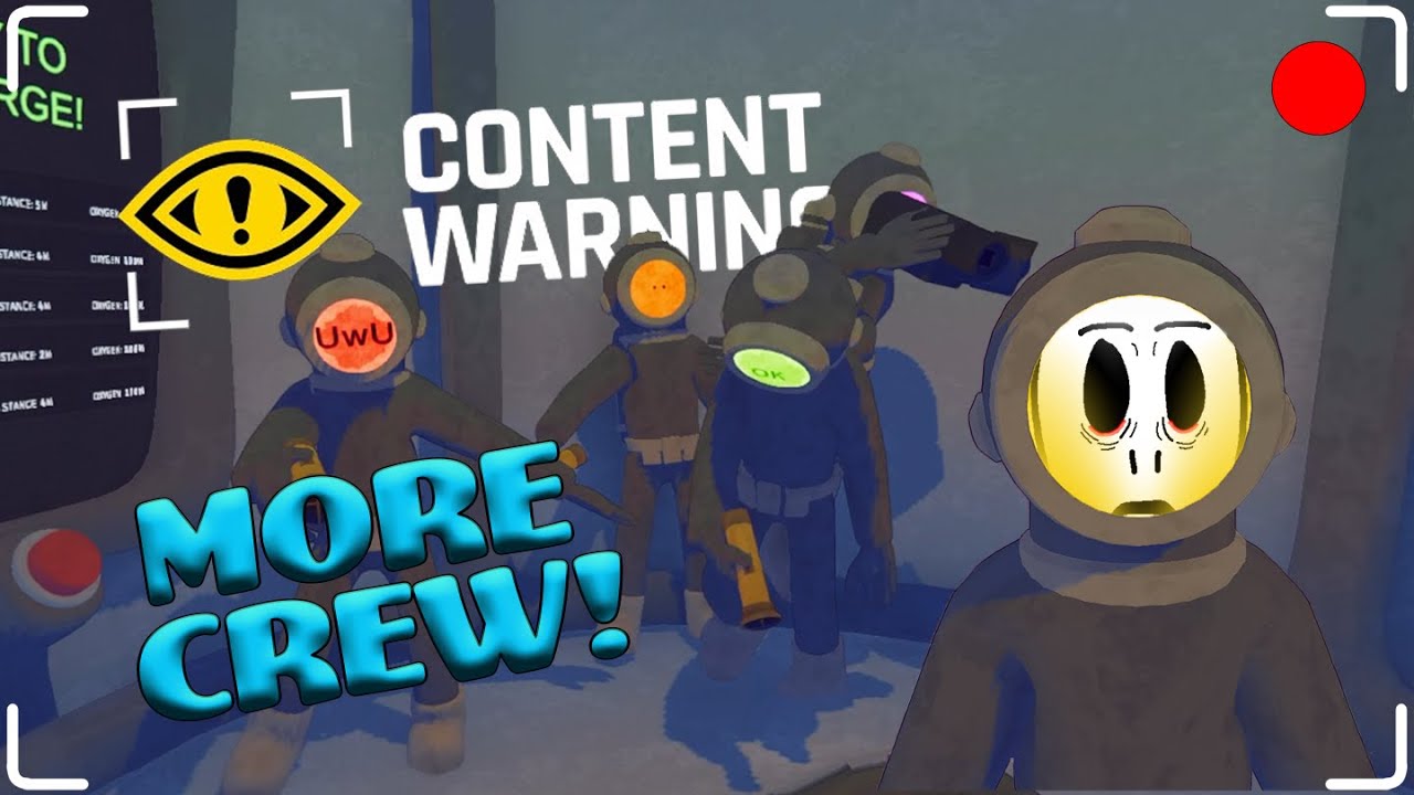 MORE PLAYERS FOR FUN Content Warning Random Moments