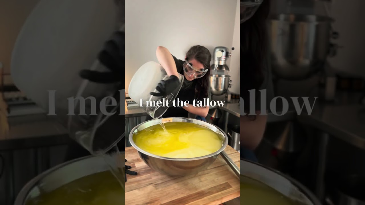 True Soap is Made from a Fat + Lye
