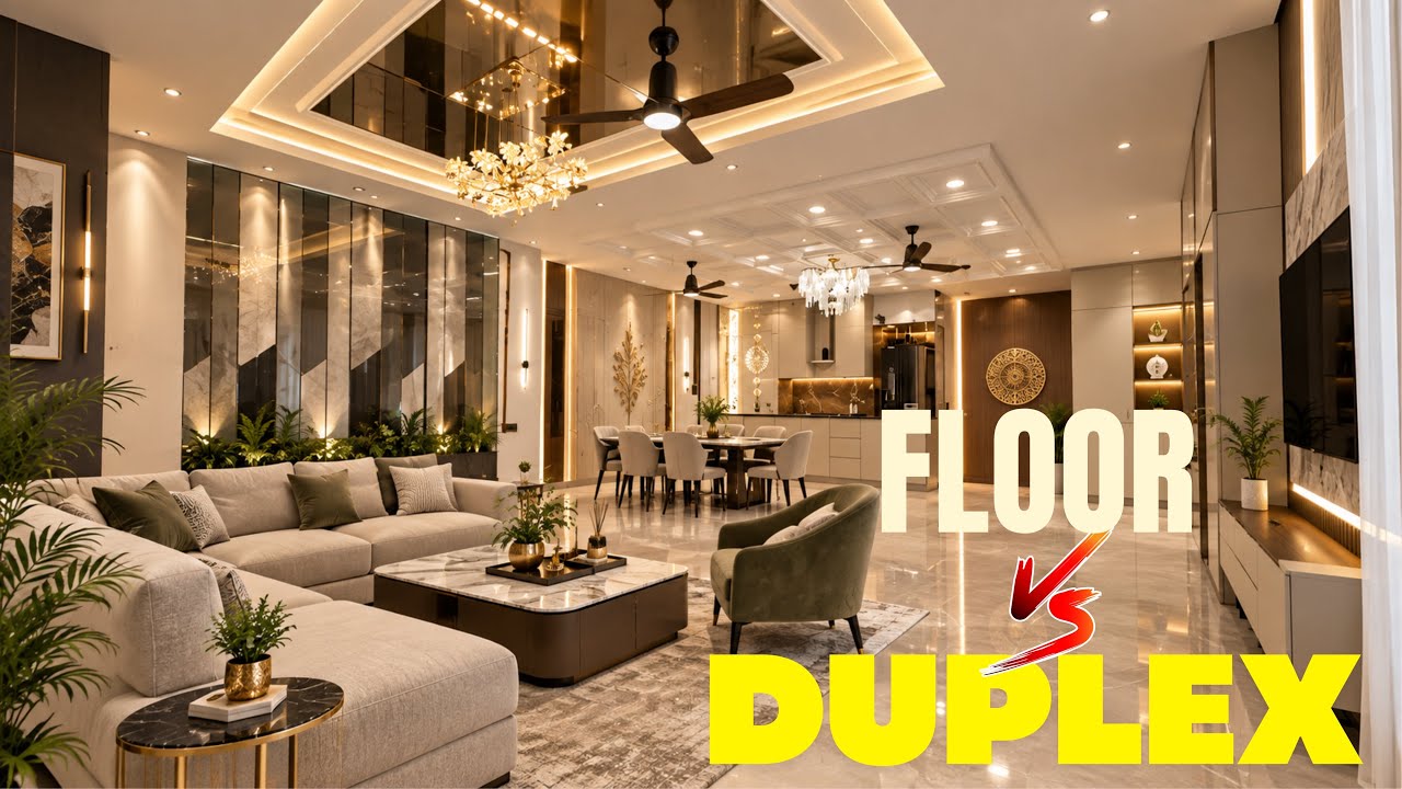 DUPLEX V/S FLOOR 😍| YOUR NEW LUXURY ADDRESS | INDIRAPURAM 5/6 BHK | GATED | FURNISHED |  PRO LIVING 