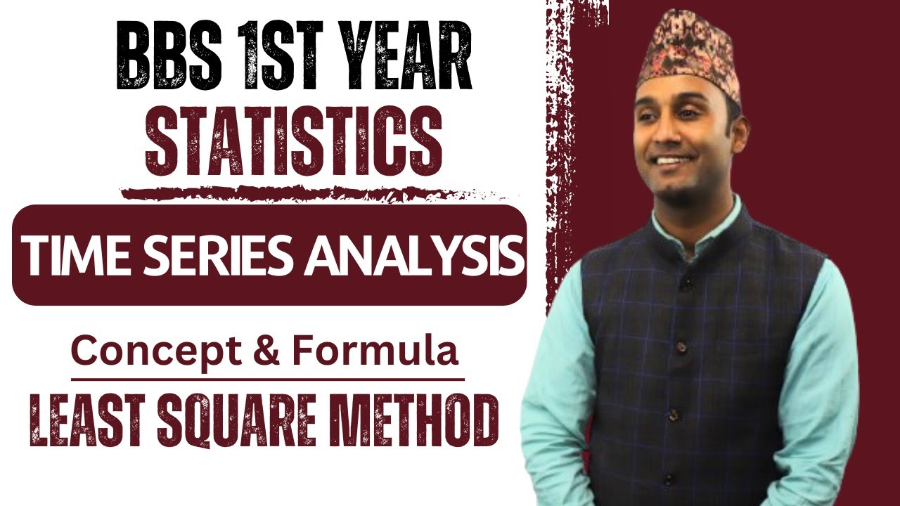 Least Square Method in Nepali || Time Series Analysis || BBS 1st Year Business Statistics - Gurubaa