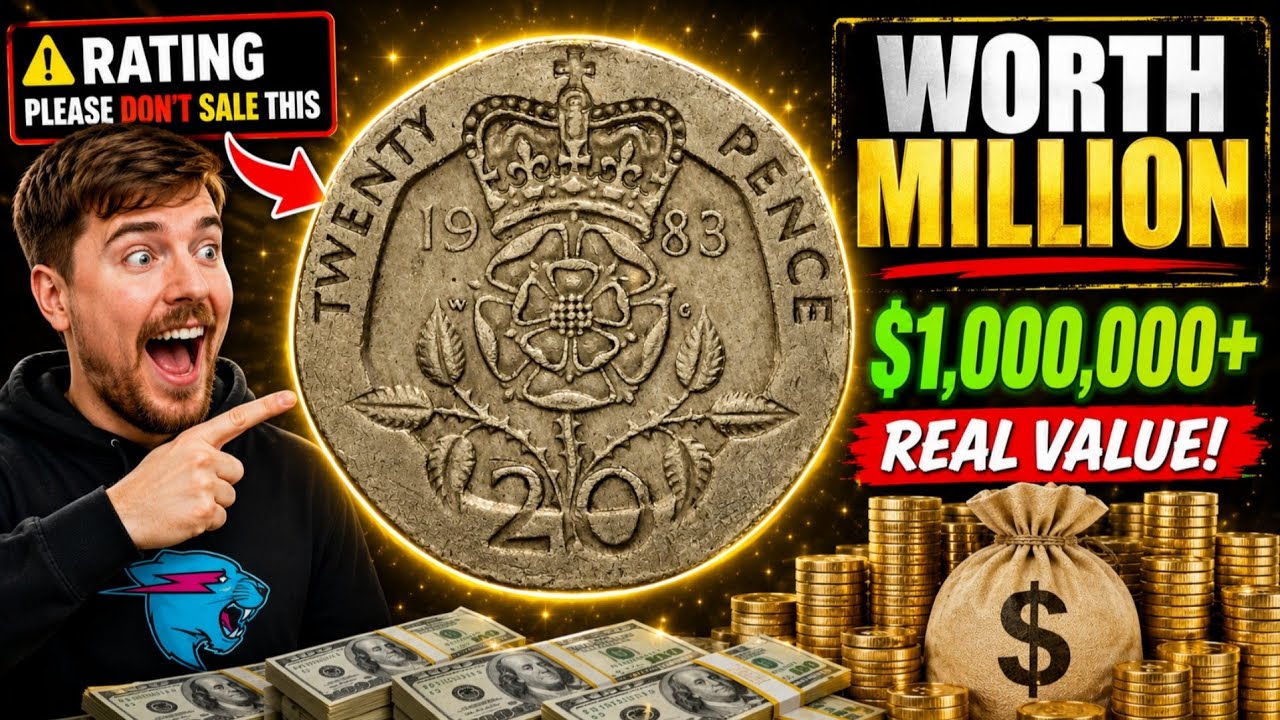 1983 UK Twenty Pence Coin Worth Money? Rare 20p Coin Value & Errors Explained!