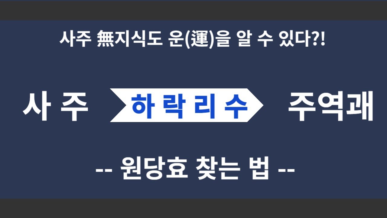 원당효를 찾는 방법, 하락리수, 납갑법, 평생운, 천수, 지수, 양남, 음남, 양녀, 음녀, 양시, 음시, 양령, 음령  #원당효 #동효 #벽괘 #소식괘 #평생운