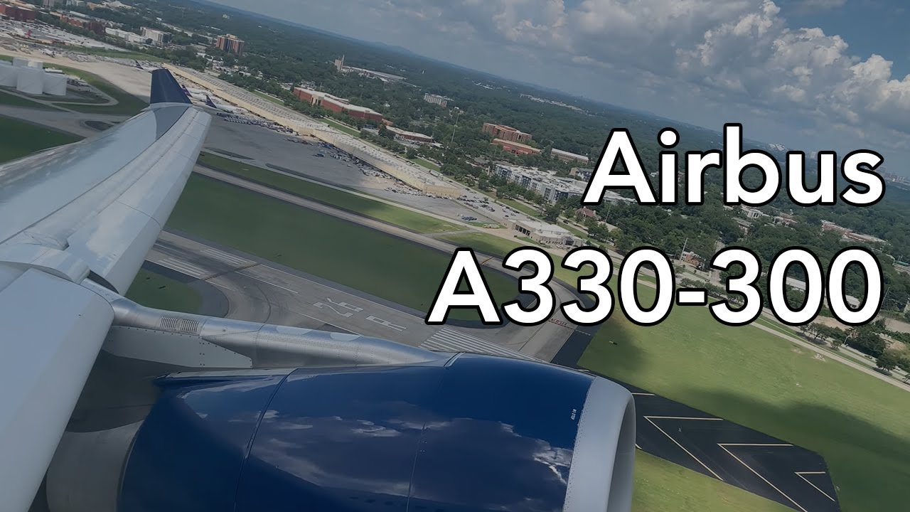 [4K] CF6-80E1A4 Spool Up! Delta A330-300 Takeoff from Atlanta Hartsfield Airport
