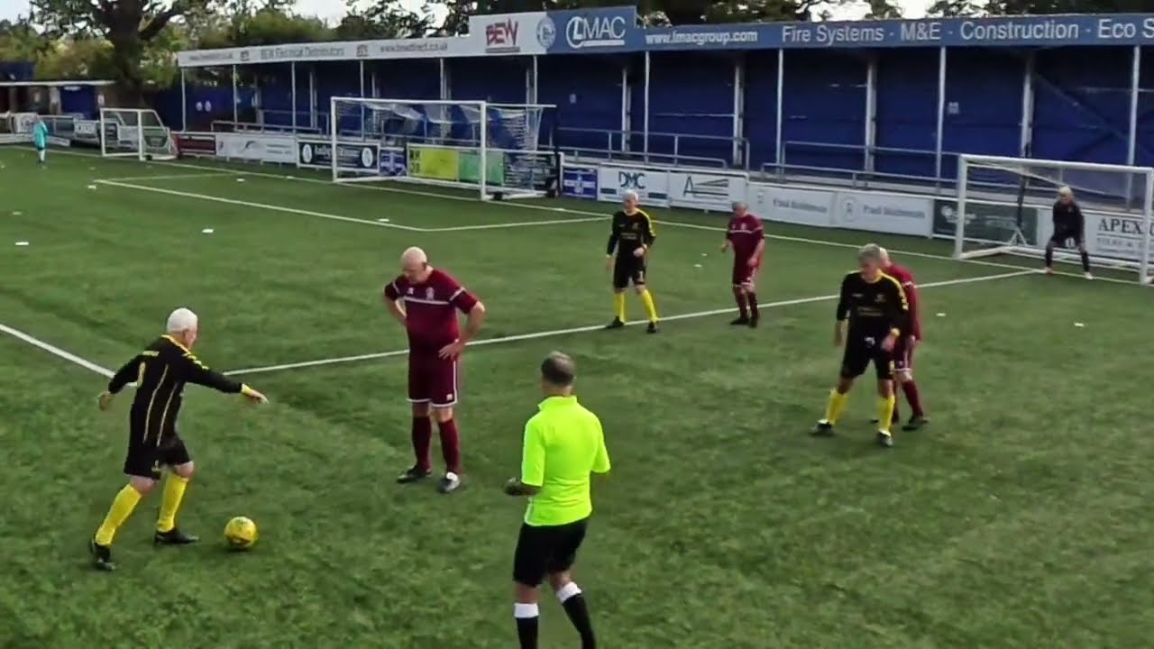 Chelmsford City Walking Football v Wakering EWFL Cup from Bob Willis
