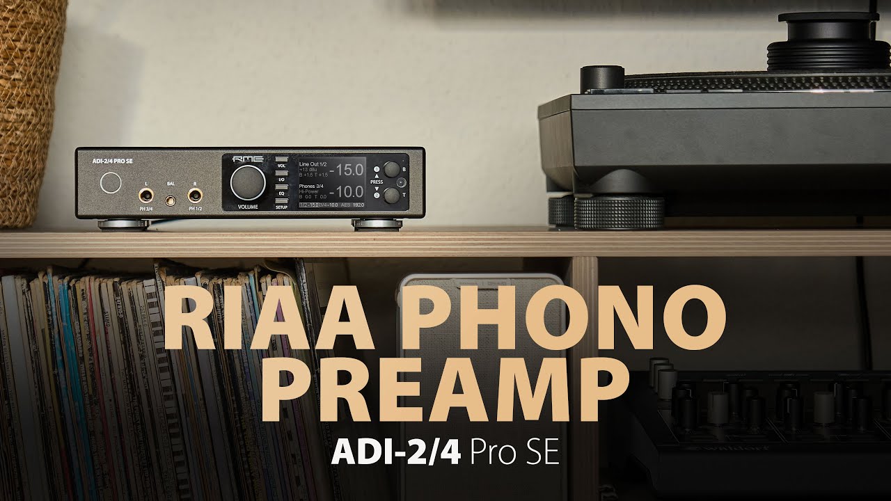 ADI-2/4 Pro SE: Описание цифрового фонокорректора (режим RIAA)