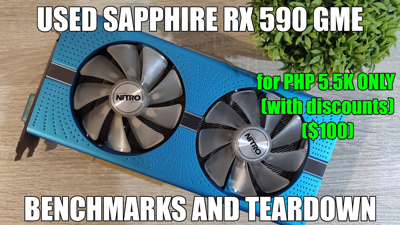 Used Sapphire Nitro+ RX 590 GME Benchmarks & Teardown