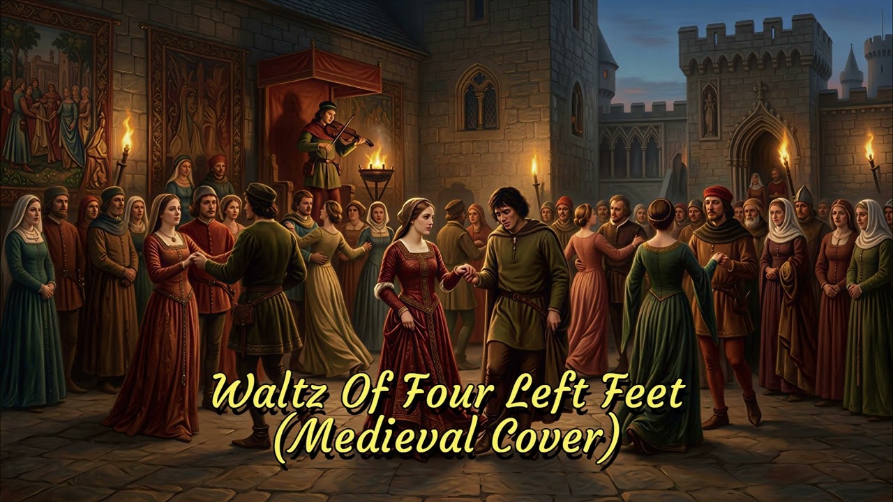 Waltz Of Four Left Feet - shirebound l Medieval Cover